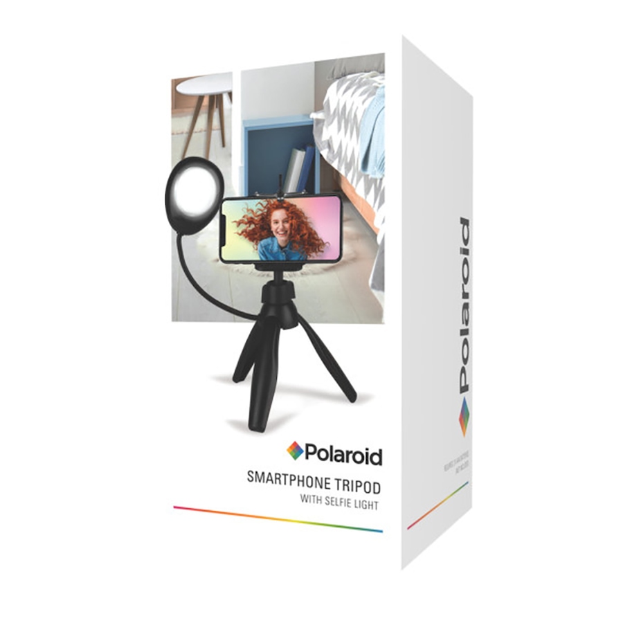 Image 718836_ALTMORE4.jpg, Product 718-836 / Price $25.99, Polaroid Selfie Tri-Pod with Ring Light from Polaroid on TSC.ca's Electronics department