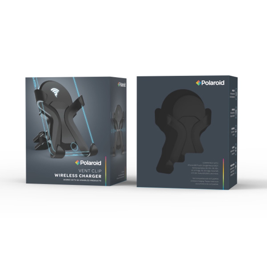 Image 718845_ALTMORE1.jpg, Product 718-845 / Price $19.99, Polaroid Vent Clip Wireless Charger from Polaroid on TSC.ca's Home & Garden department