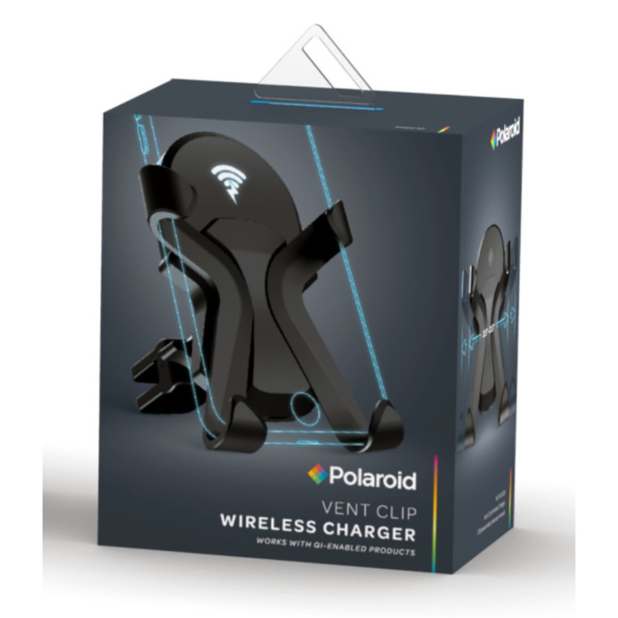 Image 718845_ALTMORE2.jpg, Product 718-845 / Price $19.99, Polaroid Vent Clip Wireless Charger from Polaroid on TSC.ca's Home & Garden department