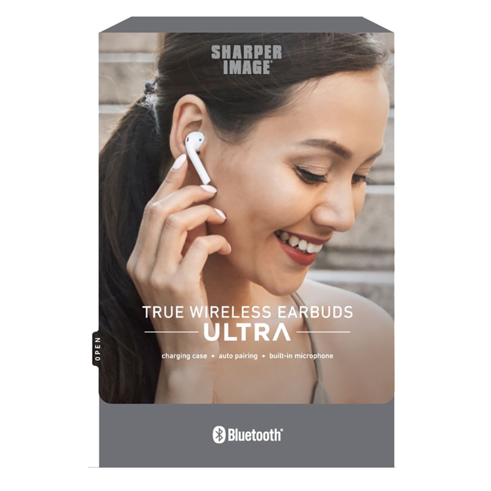 Sharper image true discount wireless earbuds pairing