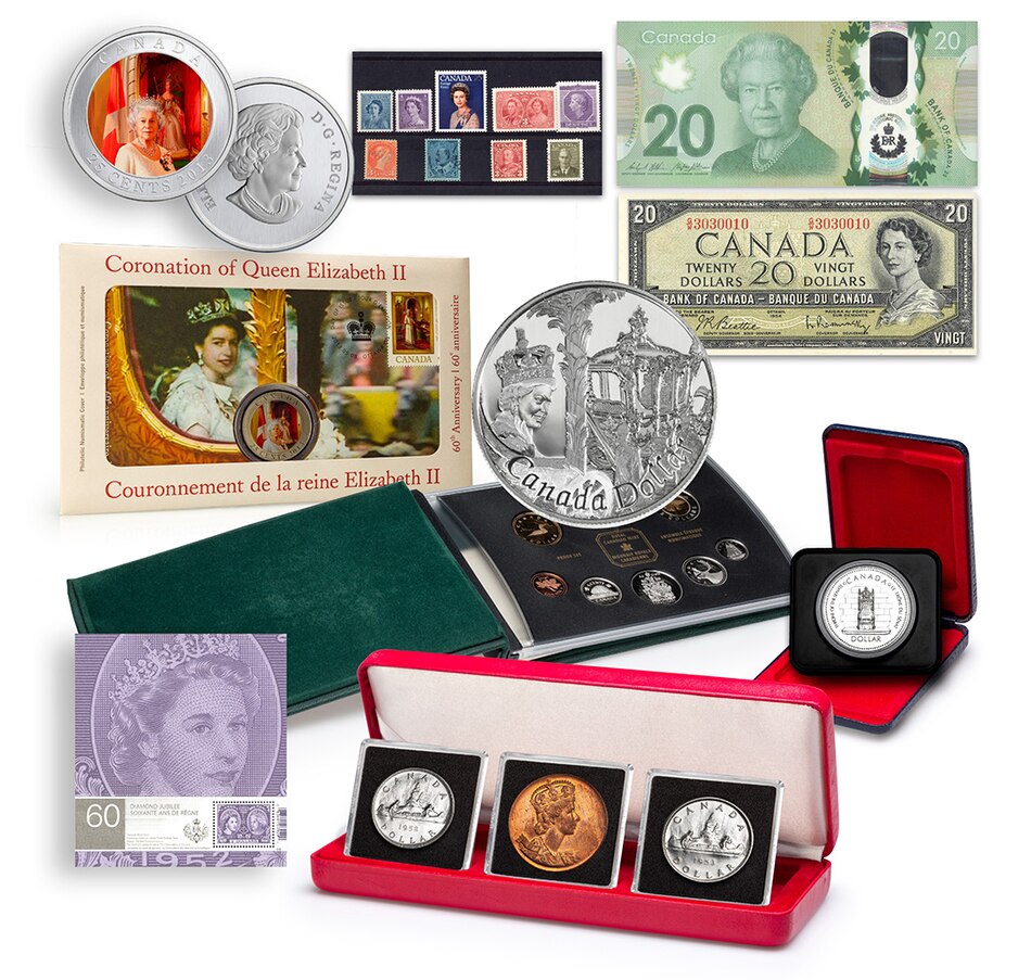 Image 718855.jpg, Product 718-855 / Price $399.95, Queen Elizabeth II - A Royal Legacy Collection from Royal Canadian Mint on TSC.ca's Coins department