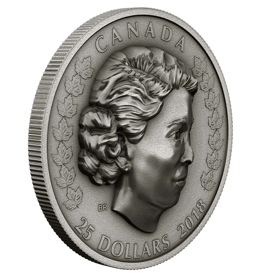 Image 718856_ALTMORE5.jpg, Product 718-856 / Price $589.95, A Royal Life Complete Set of $25 Fine Silver Coins - The Young Princess, The New Queen, and Matriarch of the Family from Royal Canadian Mint (RCM) on TSC.ca's Coins department