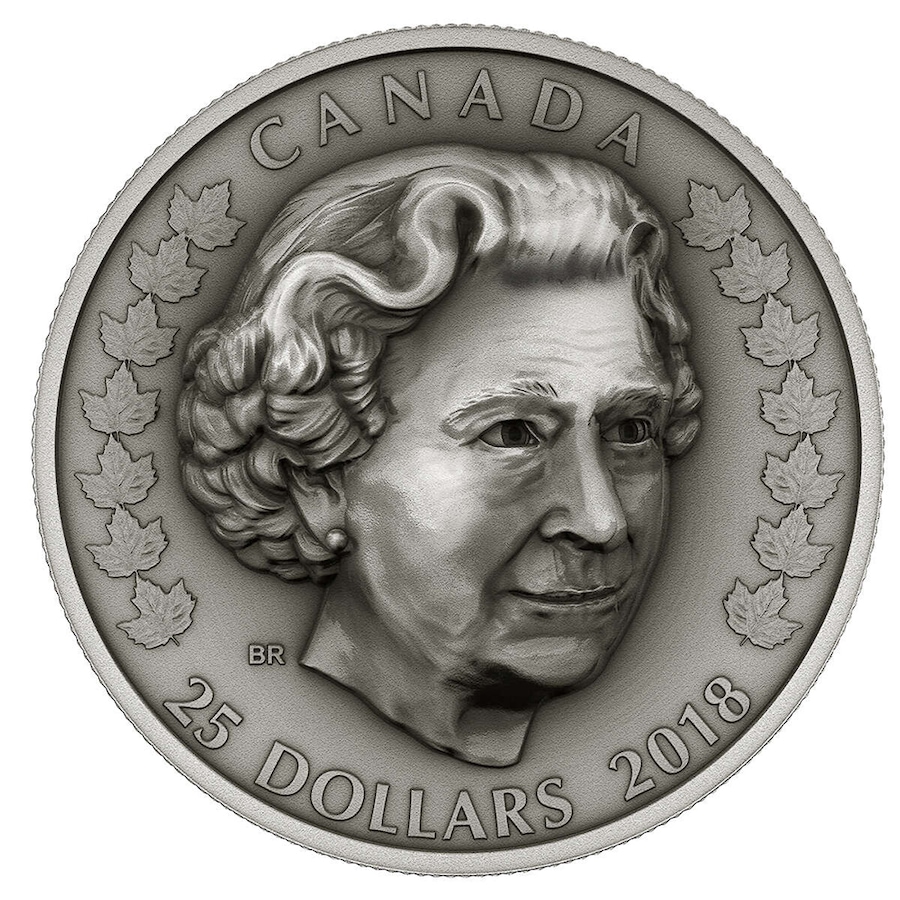 Image 718856_ALTMORE6.jpg, Product 718-856 / Price $589.95, A Royal Life Complete Set of $25 Fine Silver Coins - The Young Princess, The New Queen, and Matriarch of the Family from Royal Canadian Mint (RCM) on TSC.ca's Coins department