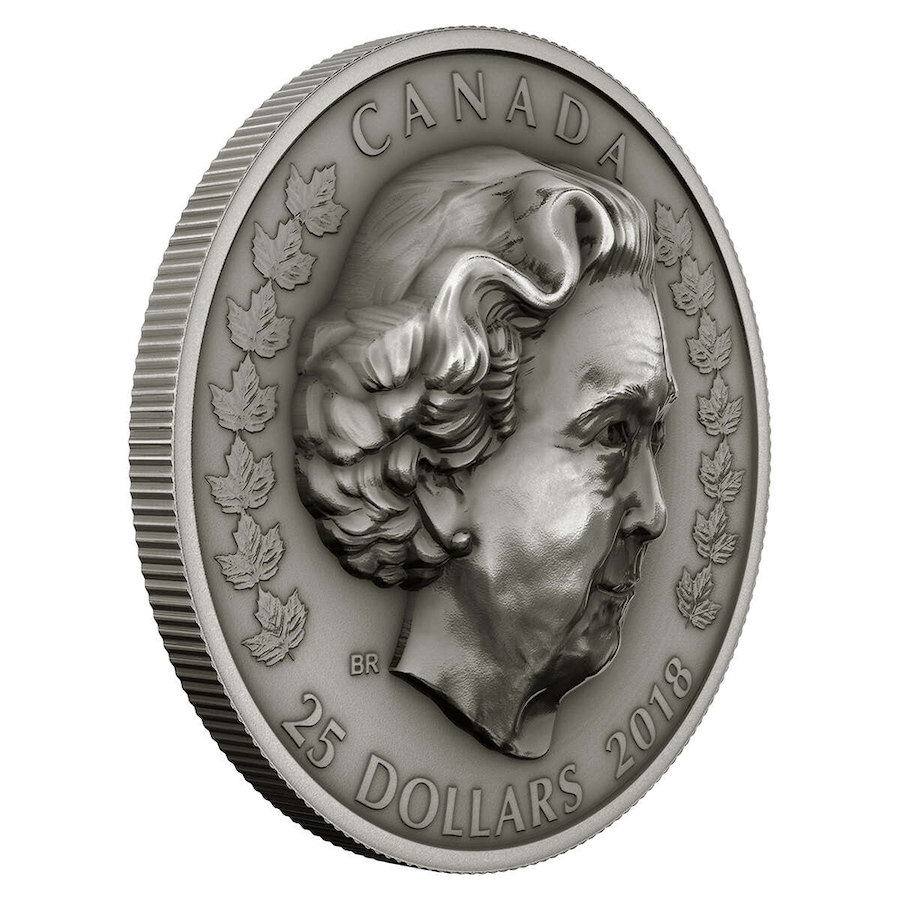 Image 718856_ALTMORE7.jpg, Product 718-856 / Price $589.95, A Royal Life Complete Set of $25 Fine Silver Coins - The Young Princess, The New Queen, and Matriarch of the Family from Royal Canadian Mint (RCM) on TSC.ca's Coins department