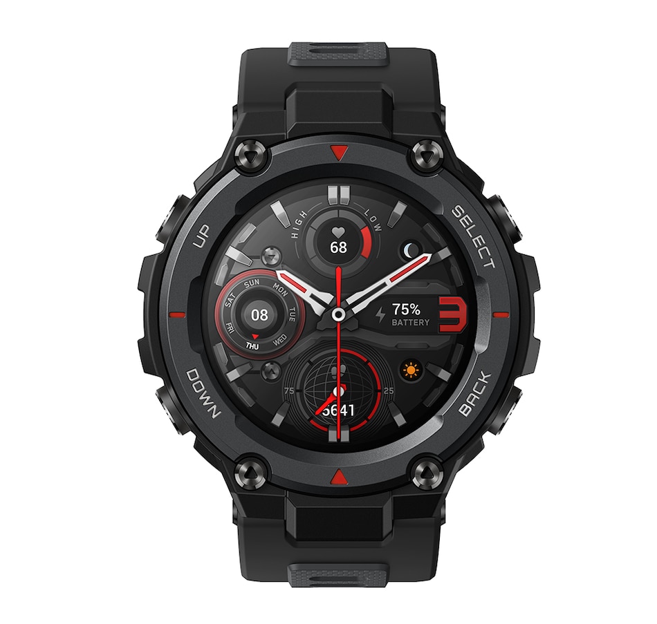 Image 718924_BLK.jpg, Product 718-924 / Price $199.99, Amazfit T-Rex Pro Smartwatch from Amazfit on TSC.ca's Electronics department