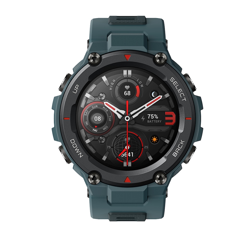 Image 718924_BLU.jpg, Product 718-924 / Price $199.99, Amazfit T-Rex Pro Smartwatch from Amazfit on TSC.ca's Electronics department