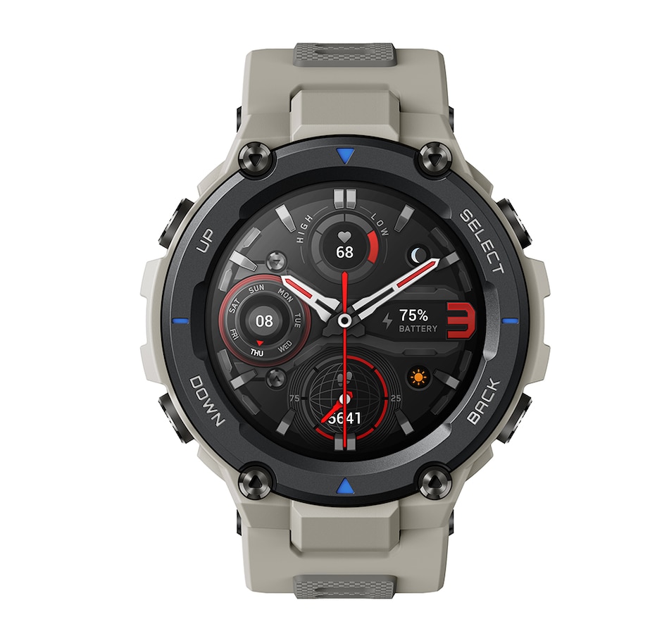 Image 718924_GRY.jpg, Product 718-924 / Price $199.99, Amazfit T-Rex Pro Smartwatch from Amazfit on TSC.ca's Electronics department