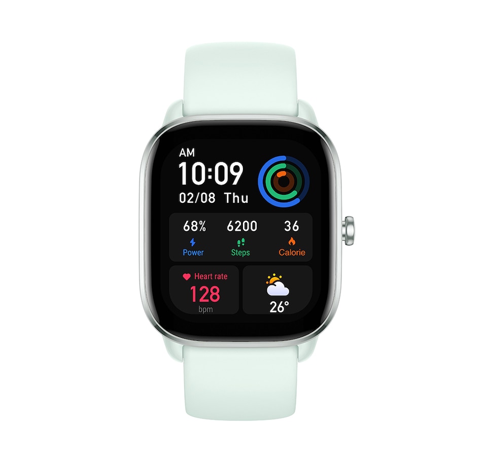 Image 718925_BLU.jpg, Product 718-925 / Price $159.99, Amazfit GTS 4 Mini Smartwatch (black) from Amazfit on TSC.ca's Electronics department