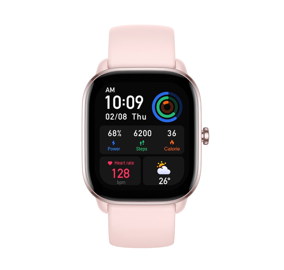 Image 718925_PNK.jpg, Product 718-925 / Price $159.99, Amazfit GTS 4 Mini Smartwatch (black) from Amazfit on TSC.ca's Electronics department
