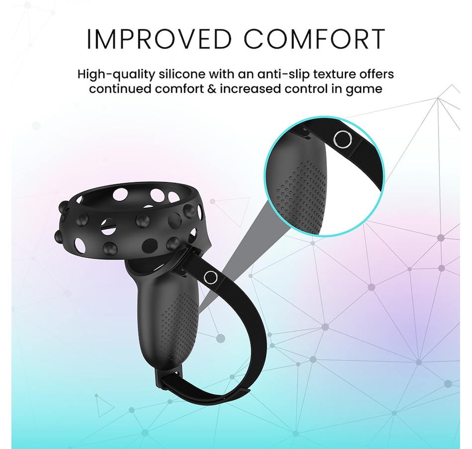Image 718928_ALTMORE4.jpg, Product 718-928 / Price $14.99, Surge Premium Pro Controller Grips for Meta Quest 2 Touch Controllers from Surge on TSC.ca's Electronics department
