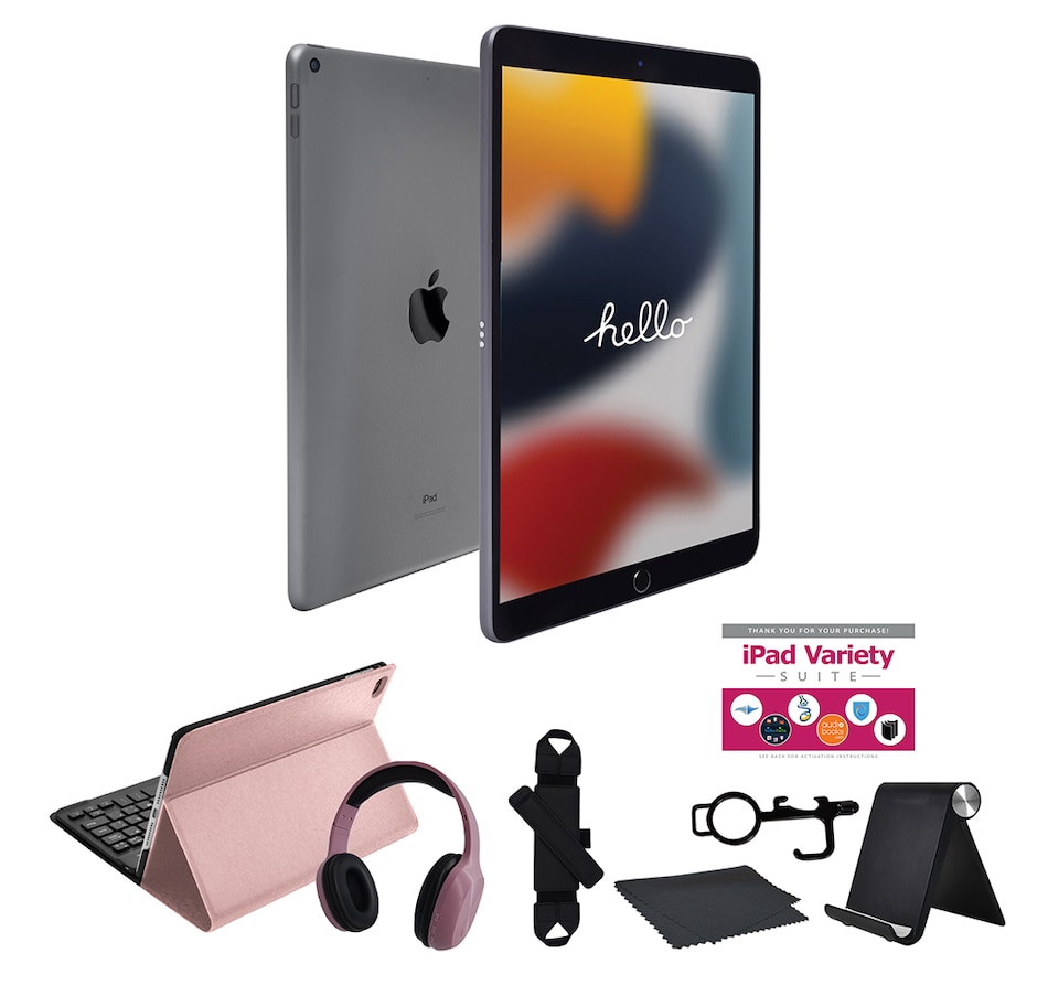 Image 718940_SEGGD.jpg, Product 718-940 / Price $589.99 - $789.99, Apple iPad 10.2" 64GB or 256GB Tablet Bundle 9th Gen from Apple on TSC.ca's Electronics department