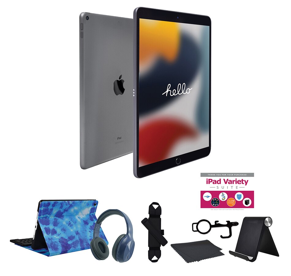Image 718940_SGRBD.jpg, Product 718-940 / Price $589.99 - $789.99, Apple iPad 10.2" 64GB or 256GB Tablet Bundle 9th Gen from Apple on TSC.ca's Electronics department