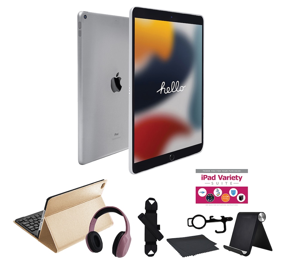 Image 718940_SILG.jpg, Product 718-940 / Price $589.99 - $789.99, Apple iPad 10.2" 64GB or 256GB Tablet Bundle 9th Gen from Apple on TSC.ca's Electronics department