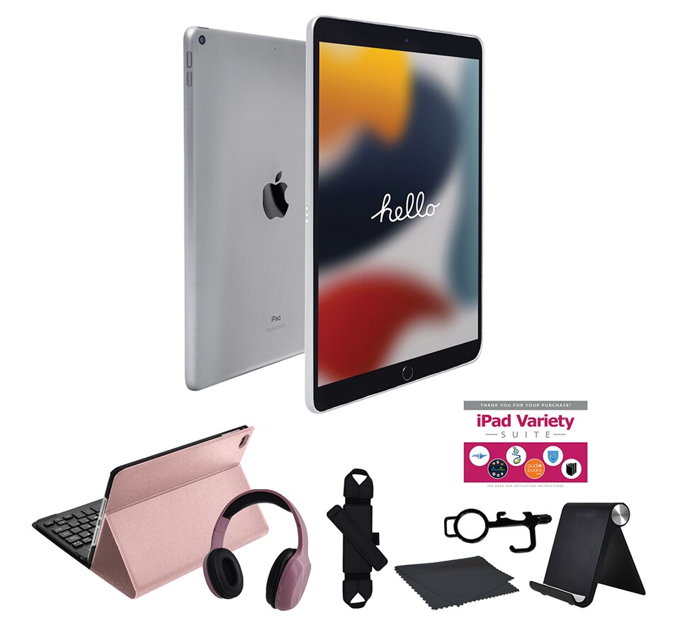 Image 718940_SIRGD.jpg, Product 718-940 / Price $589.99 - $789.99, Apple iPad 10.2" 64GB or 256GB Tablet Bundle 9th Gen from Apple on TSC.ca's Electronics department