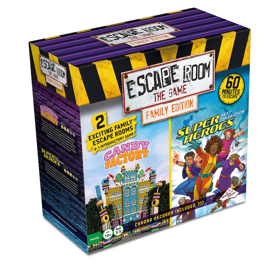 Toys & Hobbies - Toy Shop - Games & Puzzles - Identity Games Escape Room  Family Edition 3 Candy and Heroes - Online Shopping for Canadians