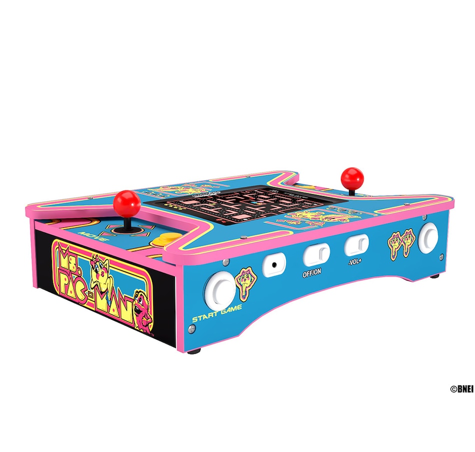 Image 718987_ALTMORE1.jpg, Product 718-987 / Price $269.99, Arcade1Up Ms. Pac-Man Head-to-Head Countercade (6 games in 1) from Arcade1Up on TSC.ca's Electronics department