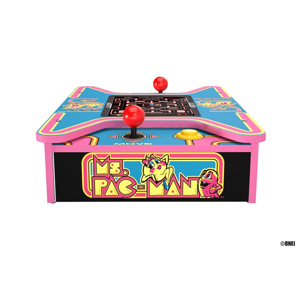 Image 718987_ALTMORE2.jpg, Product 718-987 / Price $269.99, Arcade1Up Ms. Pac-Man Head-to-Head Countercade (6 games in 1) from Arcade1Up on TSC.ca's Electronics department