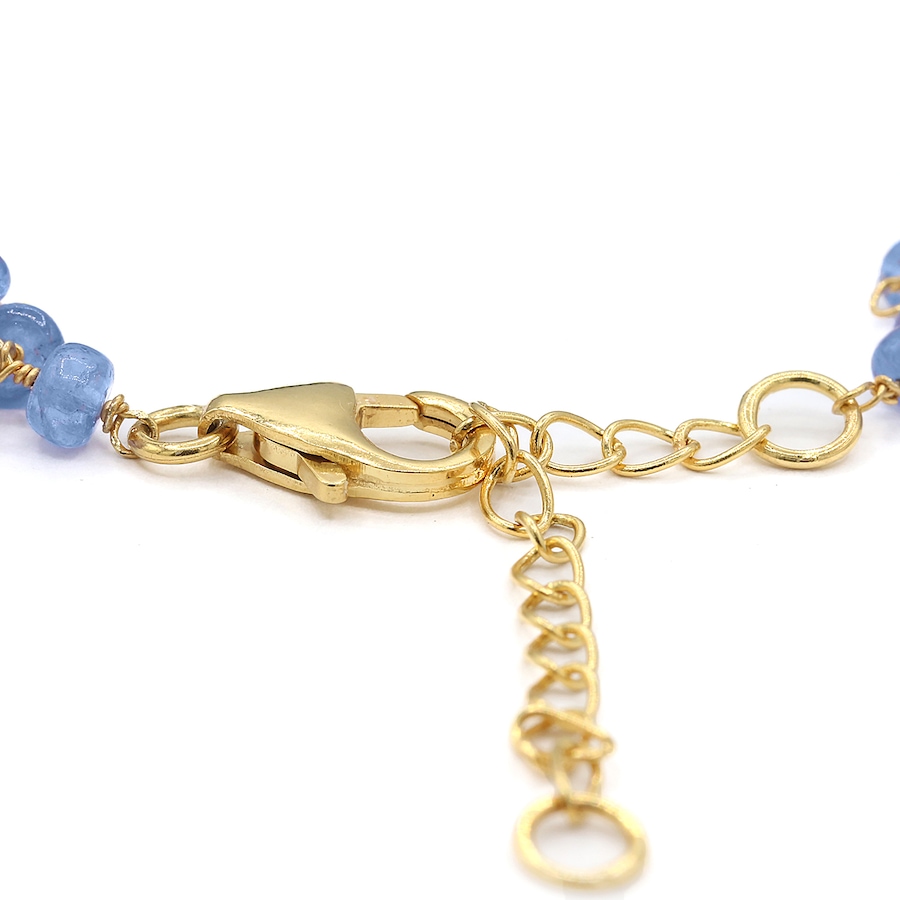 Image 719172_ALTMORE1.jpg, Product 719-172 / Price $269.99, Gem Boutique Sterling Silver Yellow Gold Plate Emerald and Tanzanite Bead Bracelet from Gem Boutique on TSC.ca's Jewellery department