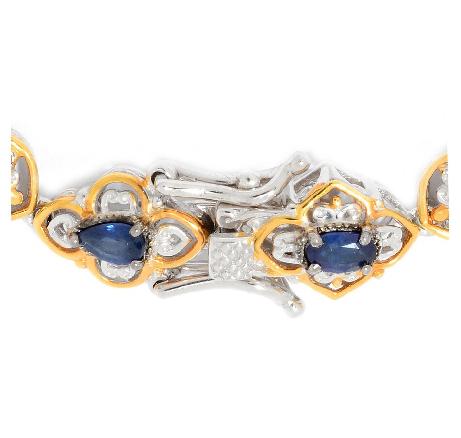 Image 719254_ALTMORE1.jpg, Product 719-254 / Price $449.99, Gems En Vogue Palladium Silver Royal Blue Sapphire Tennis Bracelet from Gems En Vogue on TSC.ca's Jewellery department
