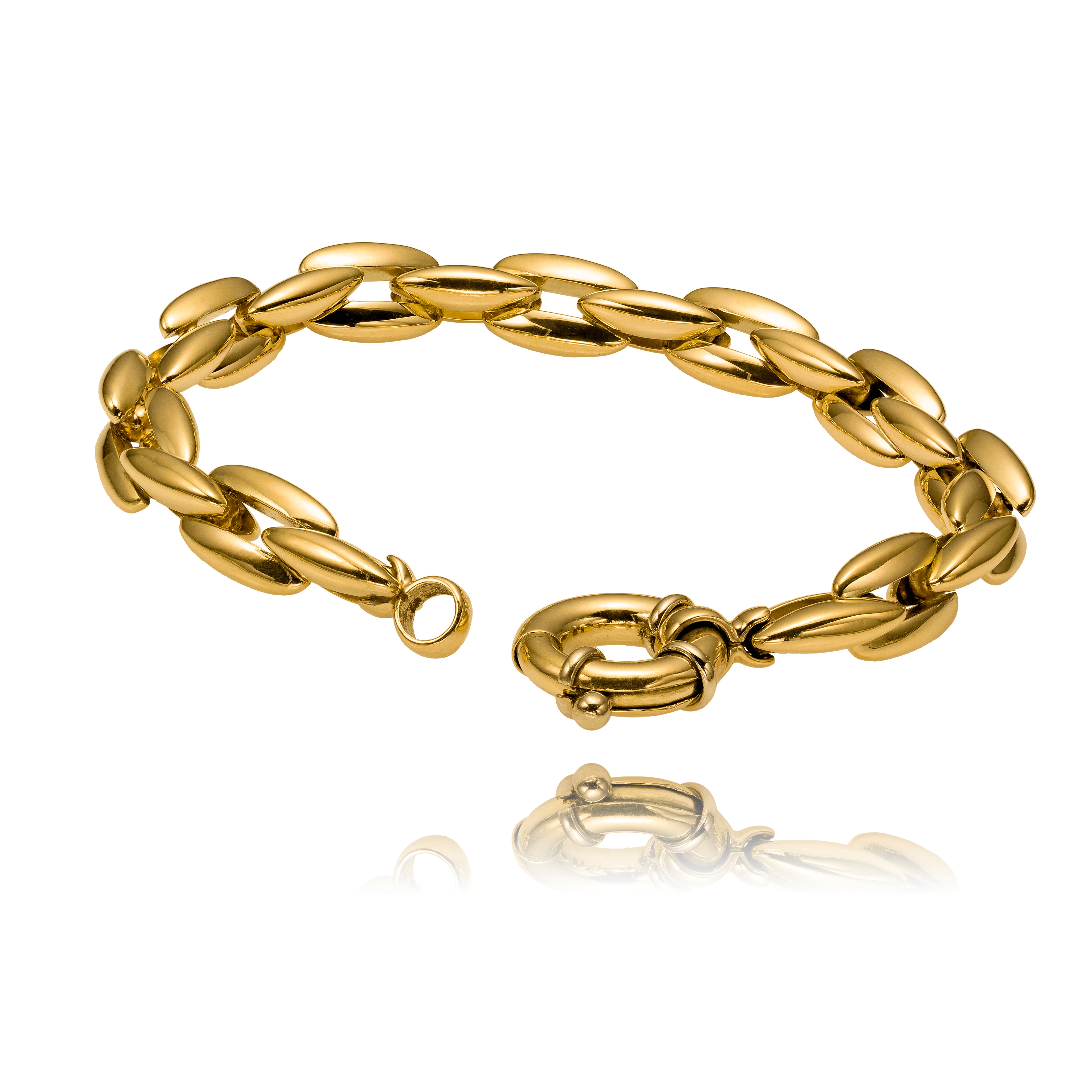 大人気商品 LORO/E chain bracelet gold ブレスレット ゴールド www 