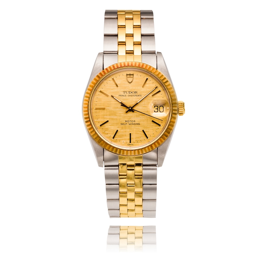 Image 719294.jpg, Product 719-294 / Price $1,995.00, Eo Ssl/Gp Tudor Prince Oysterdate Wch from Estate Originals on TSC.ca's Jewellery department