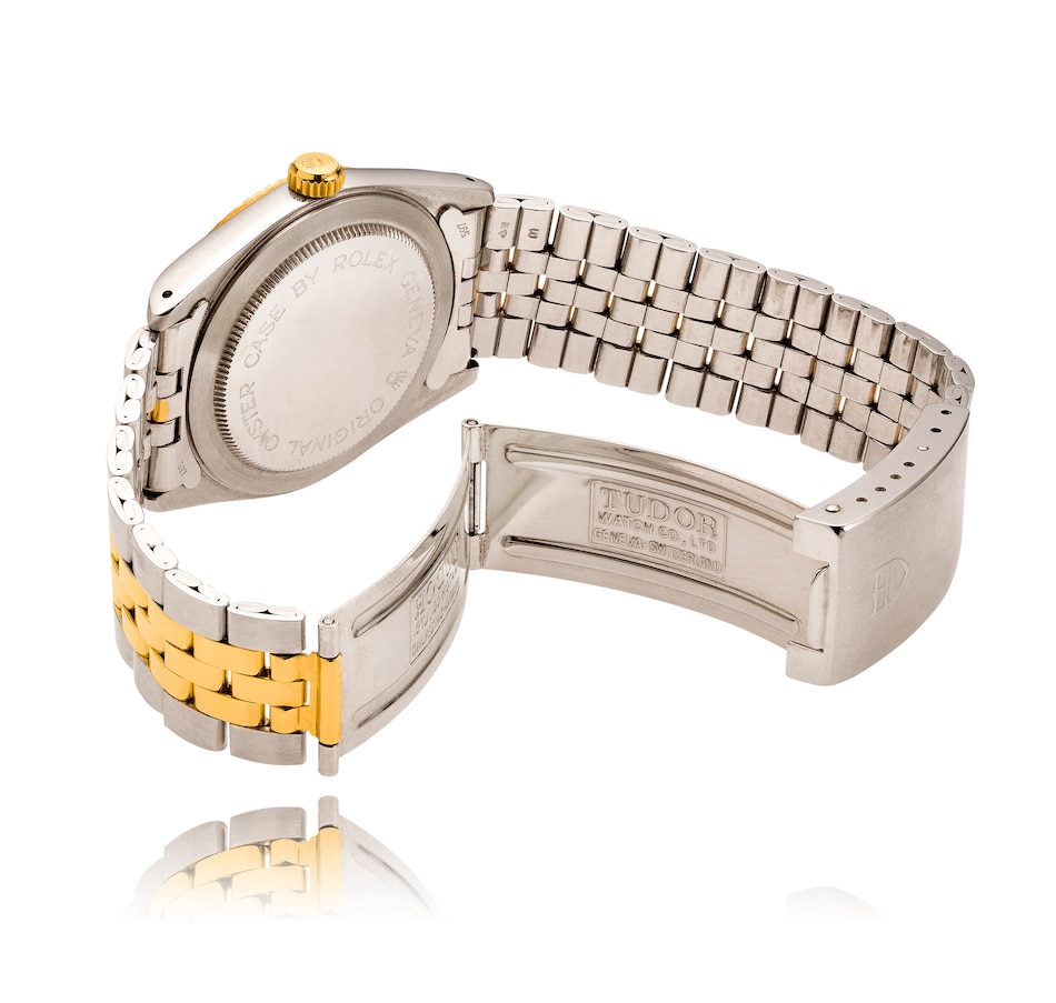 Image 719294_ALTMORE2.jpg, Product 719-294 / Price $1,995.00, Eo Ssl/Gp Tudor Prince Oysterdate Wch from Estate Originals on TSC.ca's Jewellery department