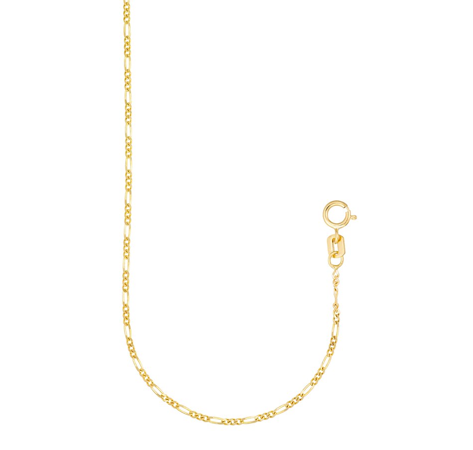 Image 719409.jpg, Product 719-409 / Price $159.99 - $169.99, Jewel of a Deal 10K Yellow Gold Figaro Chain  on TSC.ca's Jewellery department