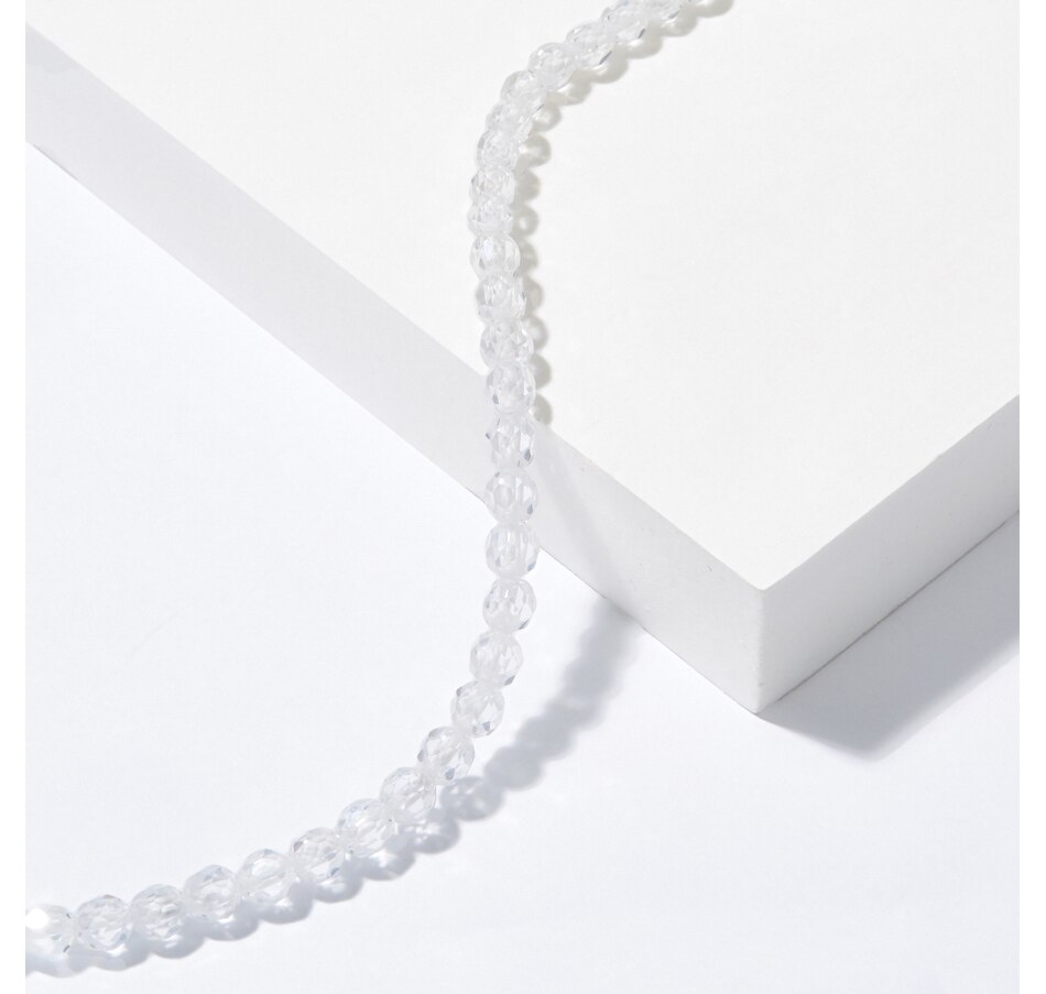 Image 719703_ALTMORE1.jpg, Product 719-703 / Price $179.99, Diamonelle Sterling Silver Yellow Gold Plate Diamonelle Bead Necklace from Diamonelle on TSC.ca's Jewellery department