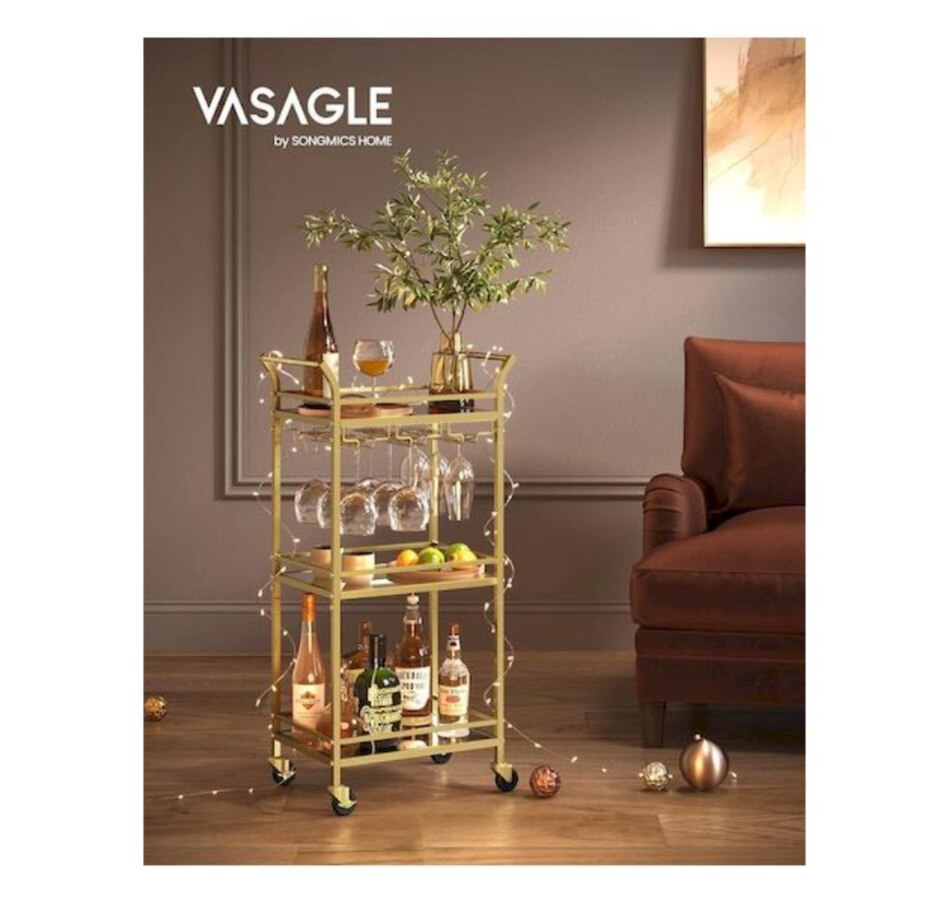 Image 719719_ALTMORE1.jpg, Product 719-719 / Price $99.99, Boutique Home Tempered Glass Gold Bar Serving Cart from Boutique Home on TSC.ca's Home & Garden department