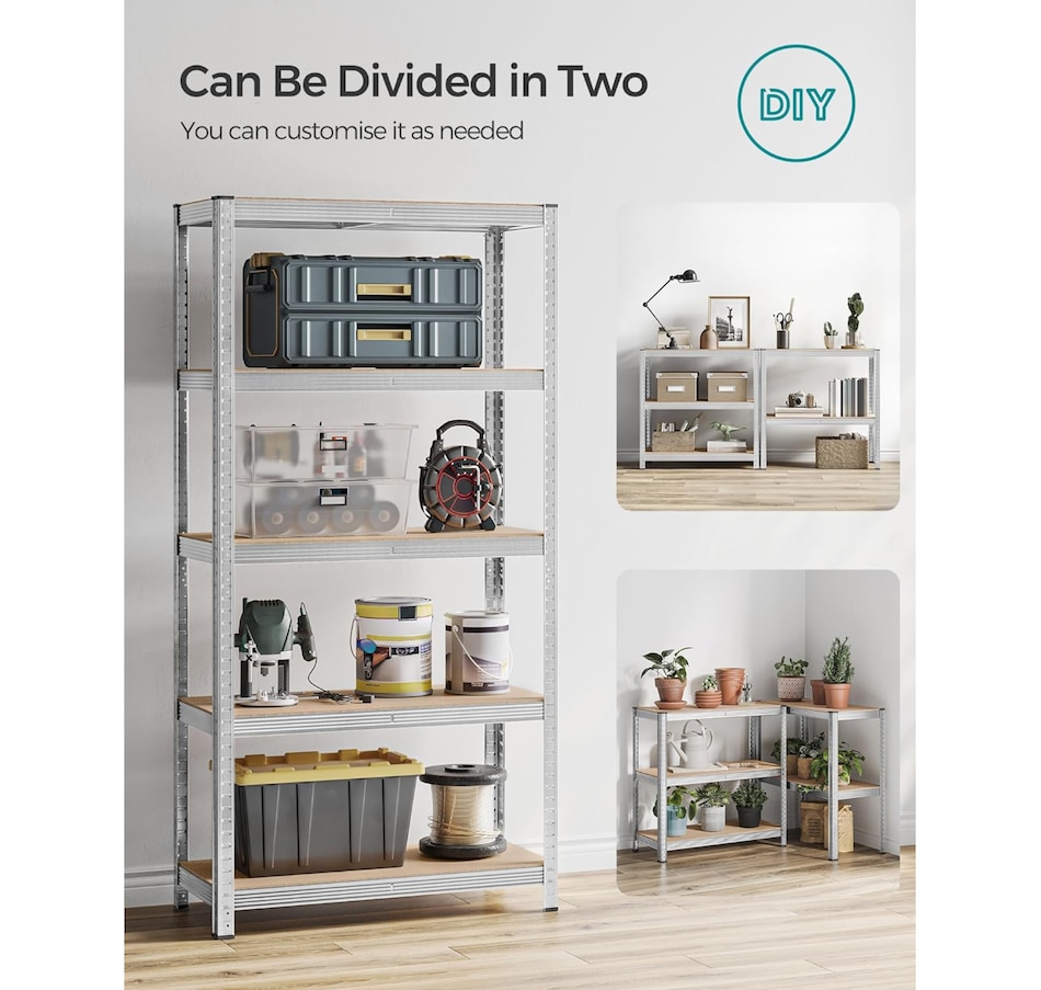 Image 719733_ALTMORE6.jpg, Product 719-733 / Price $139.99, Boutique Home 5-Tier Heavy-Duty Steel Shelving Storage Units (2-pack) from Boutique Home on TSC.ca's Home & Garden department