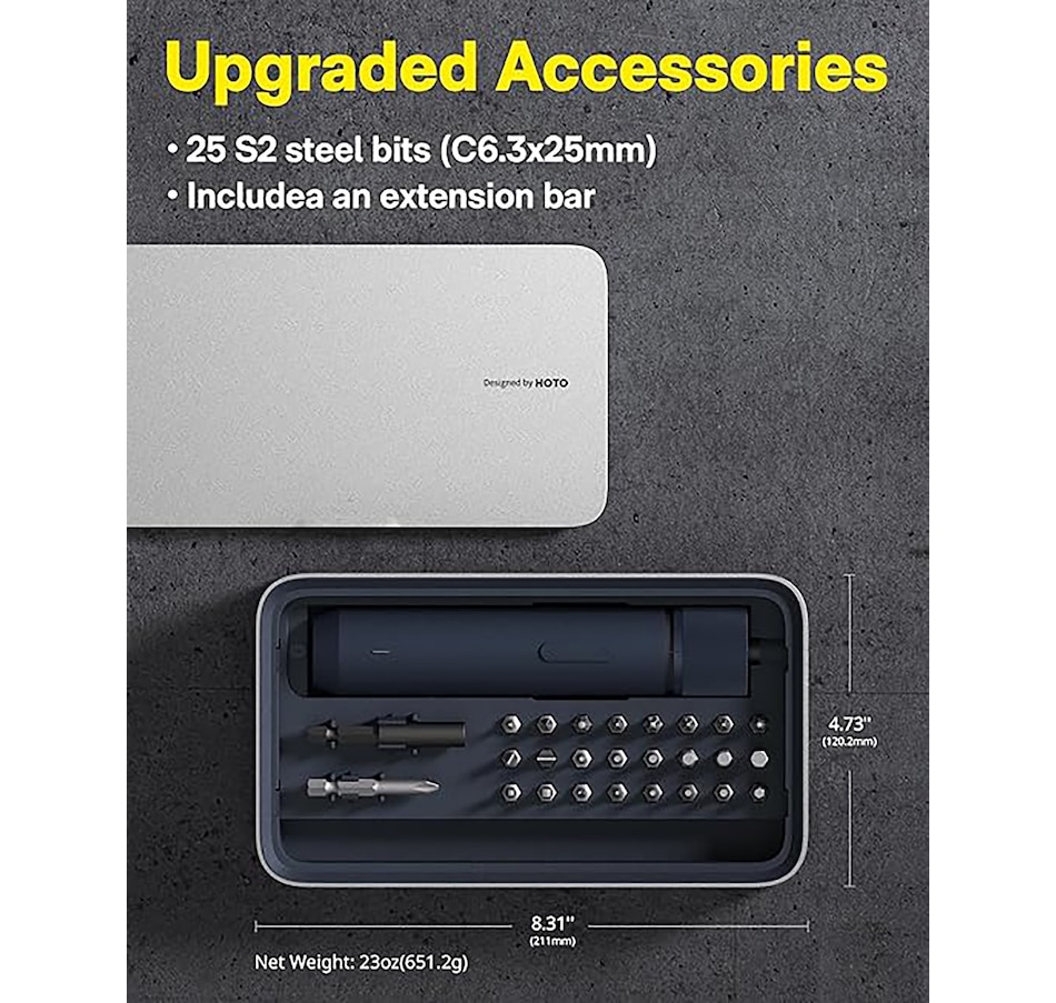 Image 719742_ALTMORE2.jpg, Product 719-742 / Price $67.99, Hoto 3.6V Screwdriver Kit from Hoto on TSC.ca's Home & Garden department