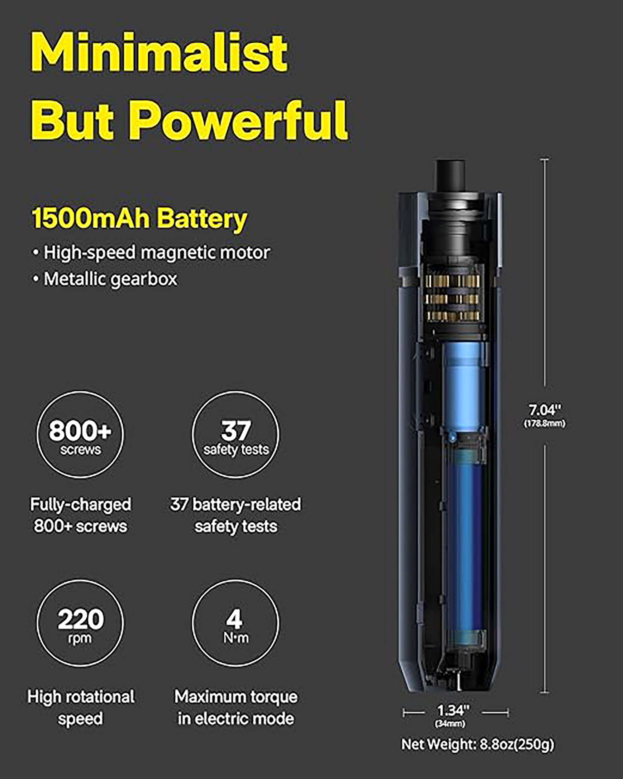 Hoto 3.6V Screwdriver Kit - TSC.ca