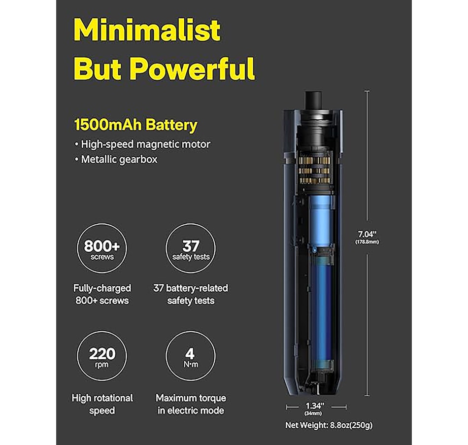 Image 719742_ALTMORE3.jpg, Product 719-742 / Price $67.99, Hoto 3.6V Screwdriver Kit from Hoto on TSC.ca's Home & Garden department