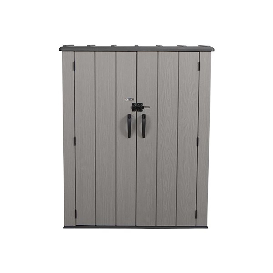 Image 719748.jpg, Product 719-748 / Price $399.99, Lifetime 53-Cubic-Foot Vertical Storage Shed with Rough-Cut Finish from Lifetime on TSC.ca's Home & Garden department