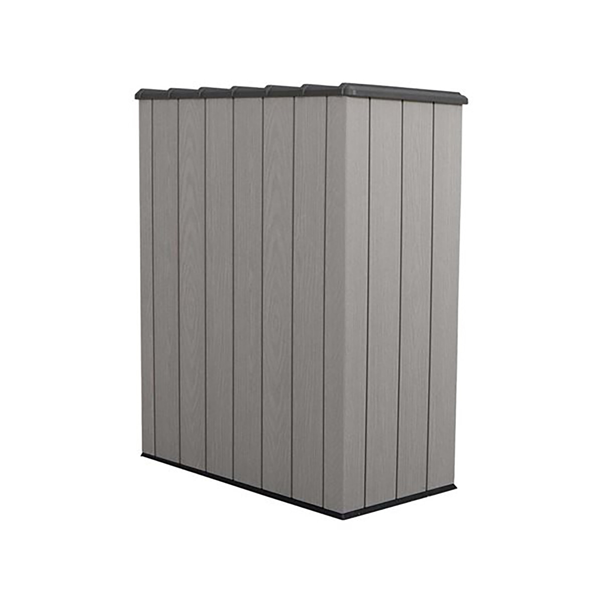 Lifetime 53-Cubic-Foot Vertical Storage Shed with Rough-Cut