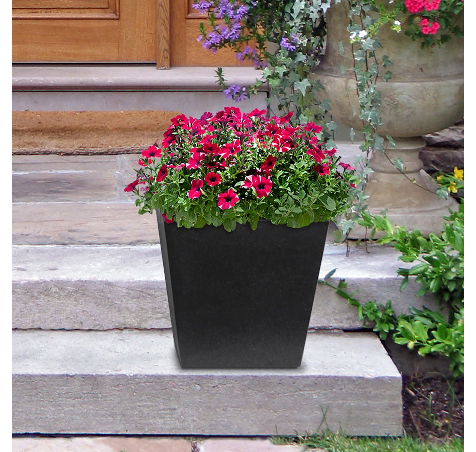 Image 719753_ALTMORE1.jpg, Product 719-753 / Price $29.99, Tierra Verde 12" x 13" Sonata Square Planter from Tierra Verde on TSC.ca's Home & Garden department