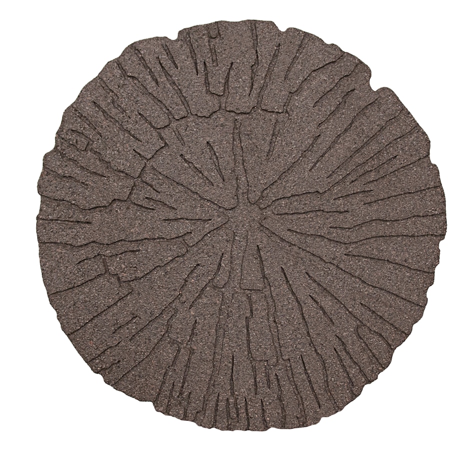 Image 719762.jpg, Product 719-762 / Price $54.99, Garden Central 18" x 18" Cracked Log Round Stepping Stones (4-pack) from Garden Central on TSC.ca's Home & Garden department