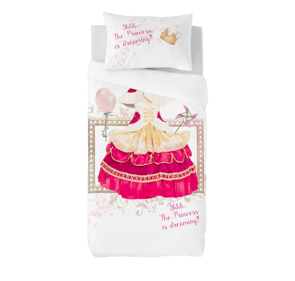 Image 719781_PNK.jpg, Product 719-781 / Price $154.99, Gouchee Home Princess Duvet Cover Set from Gouchee Home on TSC.ca's Home & Garden department