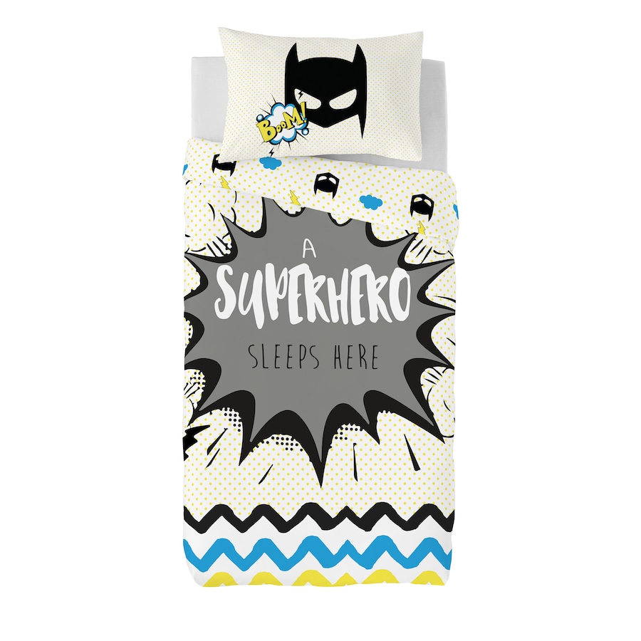 Image 719788_BLU.jpg, Product 719-788 / Price $214.99, Gouchee Home Superhero Duvet Cover Set from Gouchee Home on TSC.ca's Home & Garden department