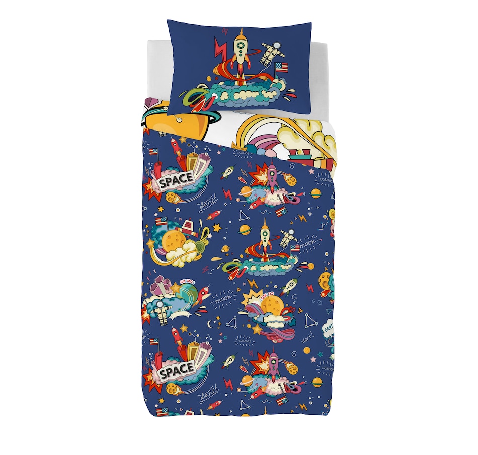 Image 719789_BLU.jpg, Product 719-789 / Price $134.99 - $214.99, Gouchee Home Moon Space Duvet Cover Set from Gouchee Home on TSC.ca's Home & Garden department