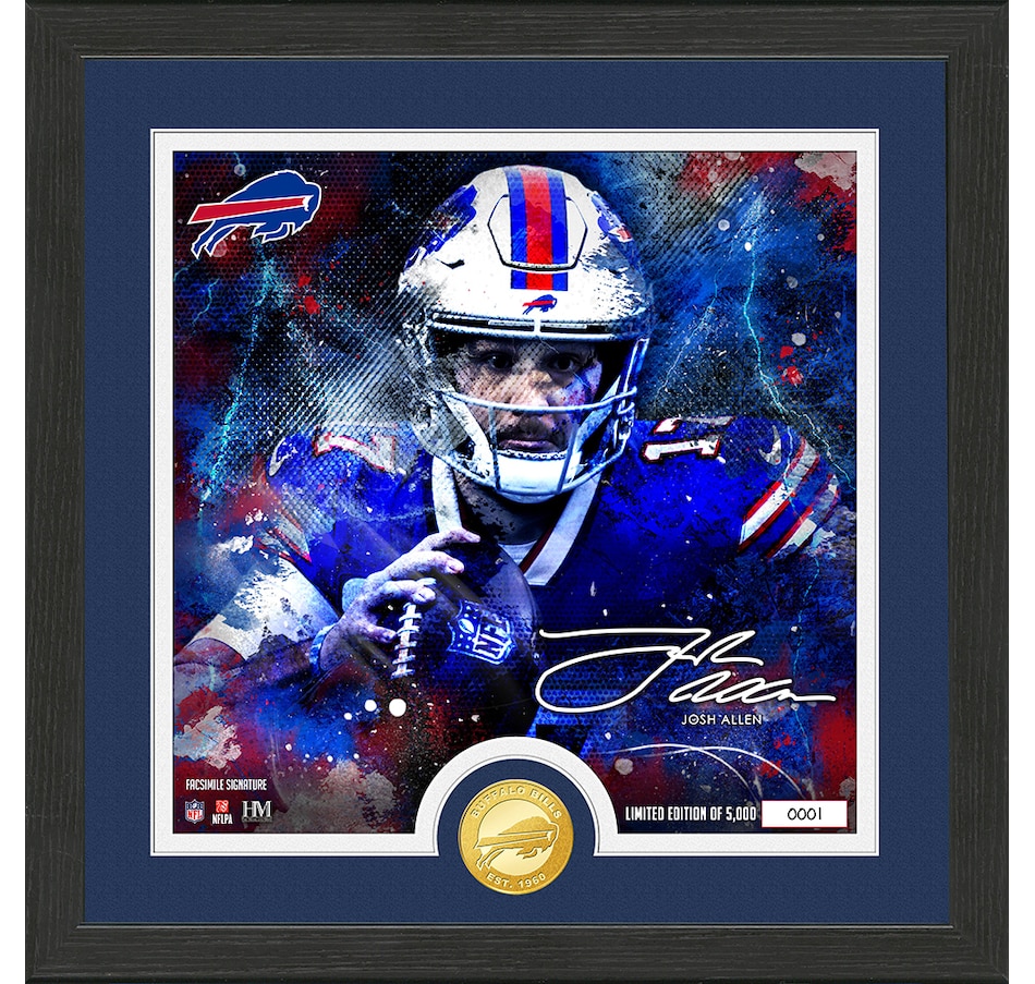 The Highland Mint | Josh Allen NFL Legends Bronze Coin Photo Mint