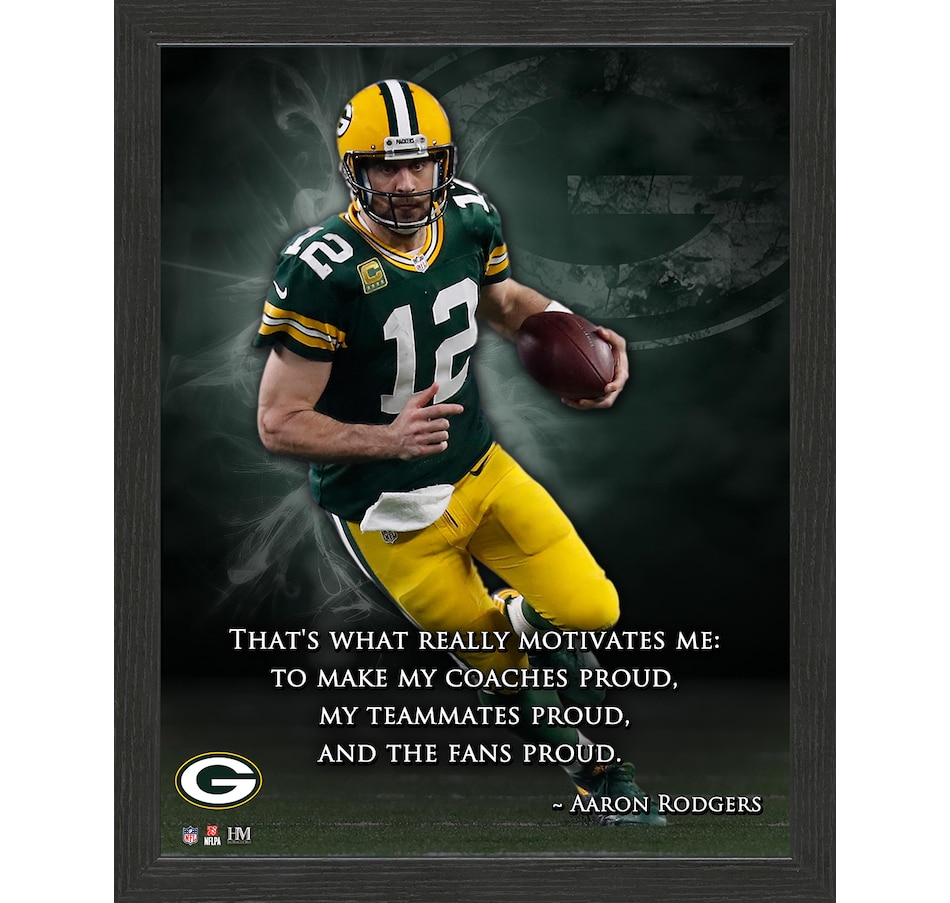 Aaron Rodgers Green Bay Packers Inspiration Frame - TSC.ca