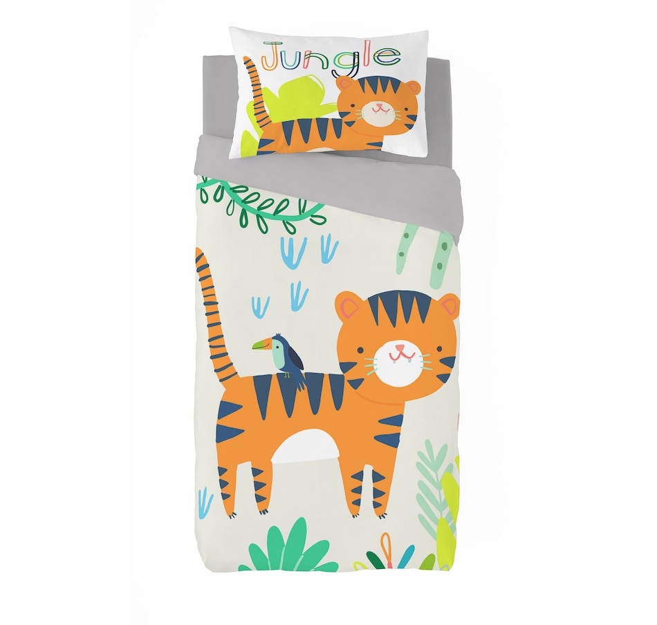 Image 721022_ORA.jpg, Product 721-022 / Price $164.99, Gouchee Home Tiger Duvet Cover Set from Gouchee Home on TSC.ca's Home & Garden department
