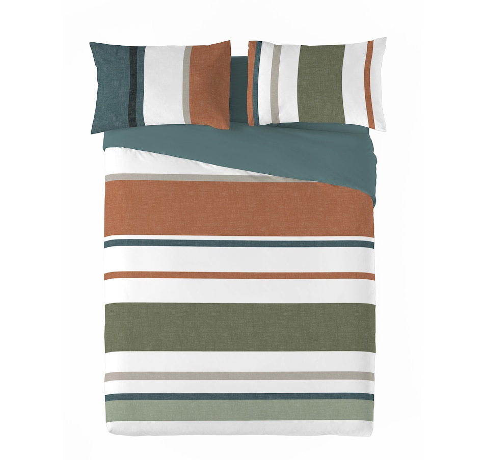 Image 721023_GRN.jpg, Product 721-023 / Price $229.99 - $254.99, Gouchee Home Travis Duvet Cover Set from Gouchee Home on TSC.ca's Home & Garden department