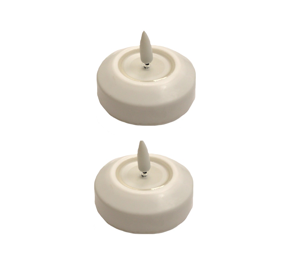 Image 721033.jpg, Product 721-033 / Price $34.00, Deluxe Home Art Wax LED Floating Candle (2-pack) from Deluxe Home Art on TSC.ca's Home & Garden department