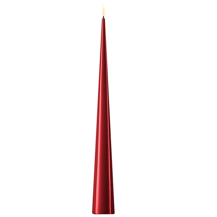Image 721037_BD.jpg, Product 721-037 / Price $34.99 - $41.99, Deluxe Home Art Wax LED Christmas Cones Candle from Deluxe Home Art on TSC.ca's Home & Garden department