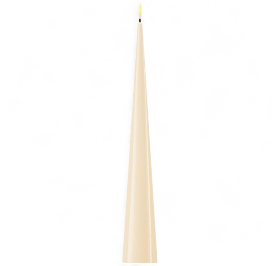 Image 721037_CRM.jpg, Product 721-037 / Price $29.50 - $35.50, Deluxe Home Art Wax LED Christmas Cones Candle from Deluxe Home Art on TSC.ca's Home & Garden department