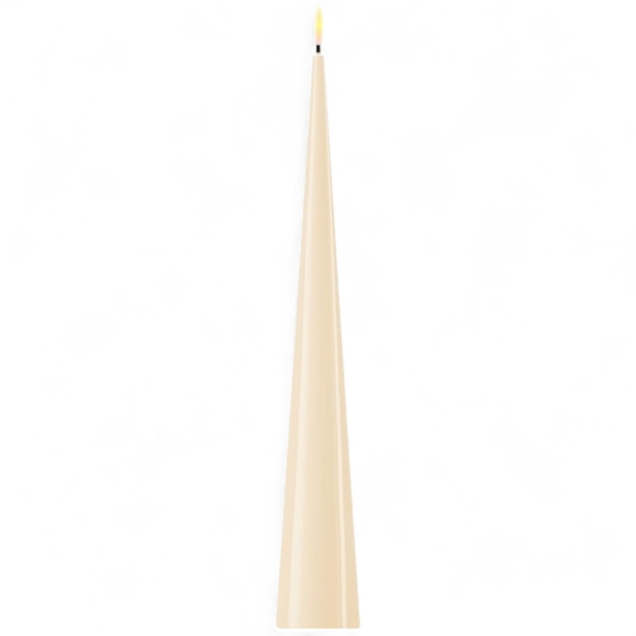 Image 721037_CRM.jpg, Product 721-037 / Price $34.99 - $41.99, Deluxe Home Art Wax LED Christmas Cones Candle from Deluxe Home Art on TSC.ca's Home & Garden department