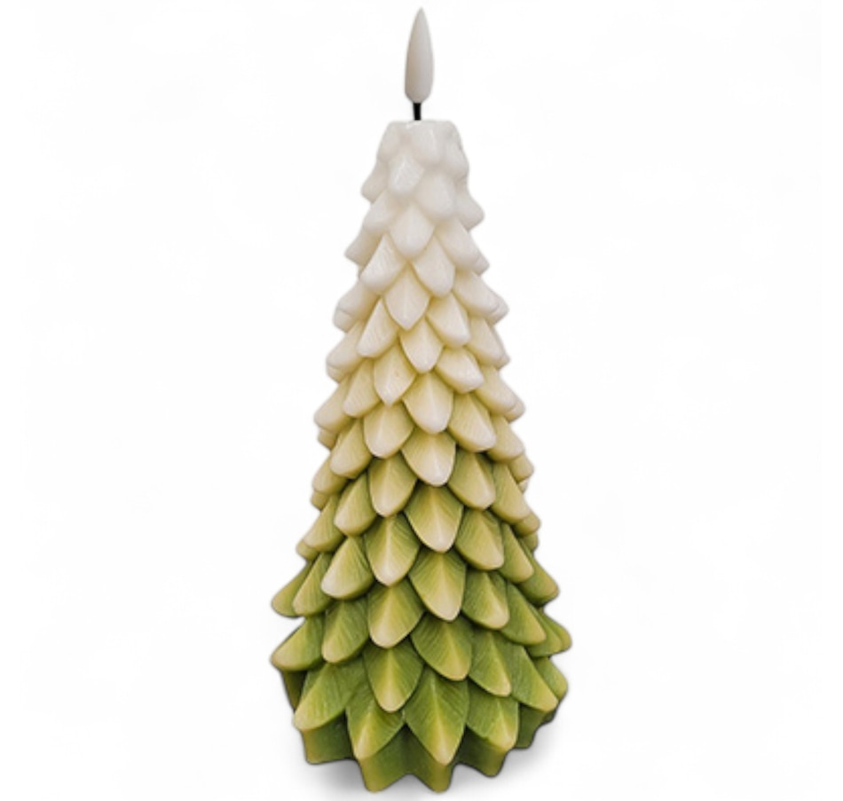Image 721038_ALTMORE1.jpg, Product 721-038 / Price $33.00 - $55.00, Deluxe Home Art Wax LED Pine Tree Candle from Deluxe Home Art on TSC.ca's Home & Garden department