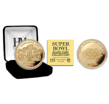 DALLAS COWBOYS SUPER BOWL CHAMPIONS DELUXE GOLD COIN TICKET COLLECTION